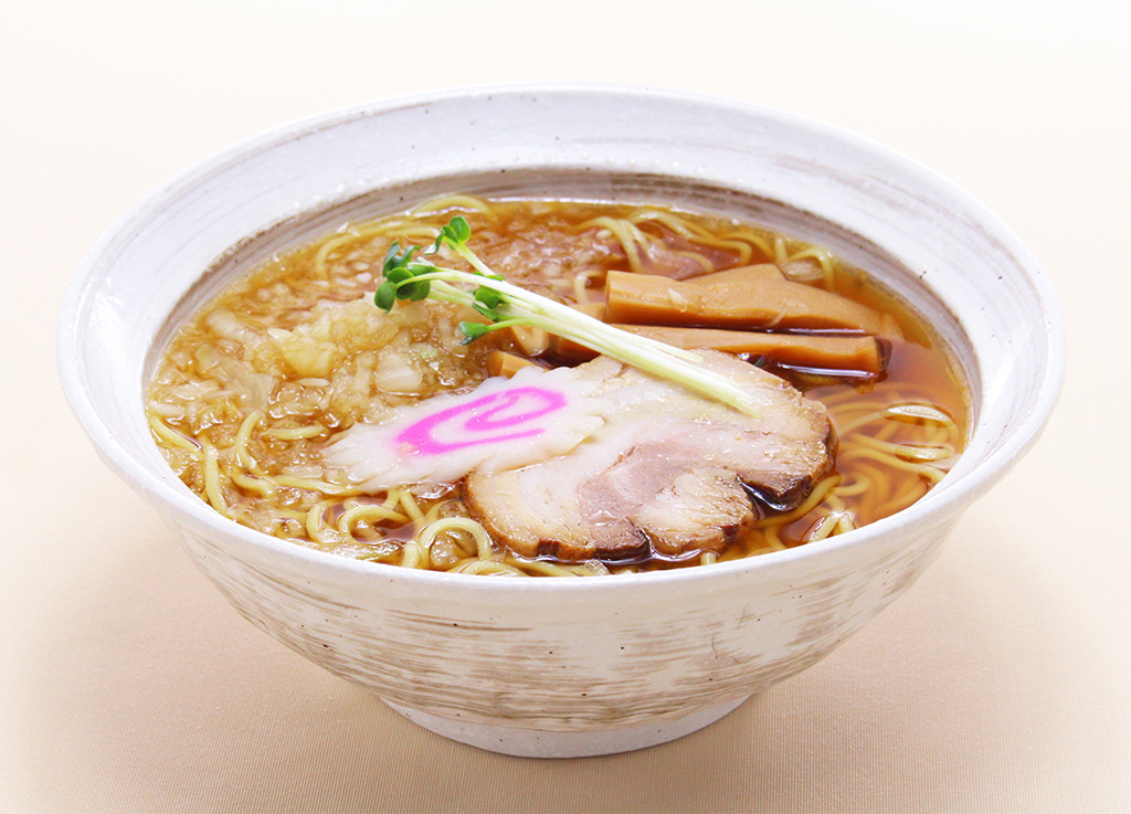 フードコートの上河内醤油ラーメン/上河内SA【上り】（栃木県/宇都宮市）