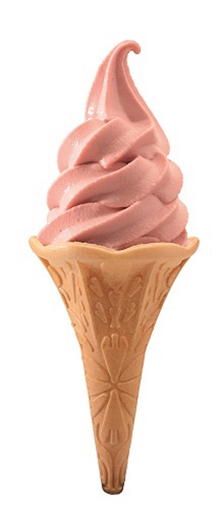 高原ベーカリーCAFEのとちおとめソフト/那須高原SA【下り】(栃木県/那須町)