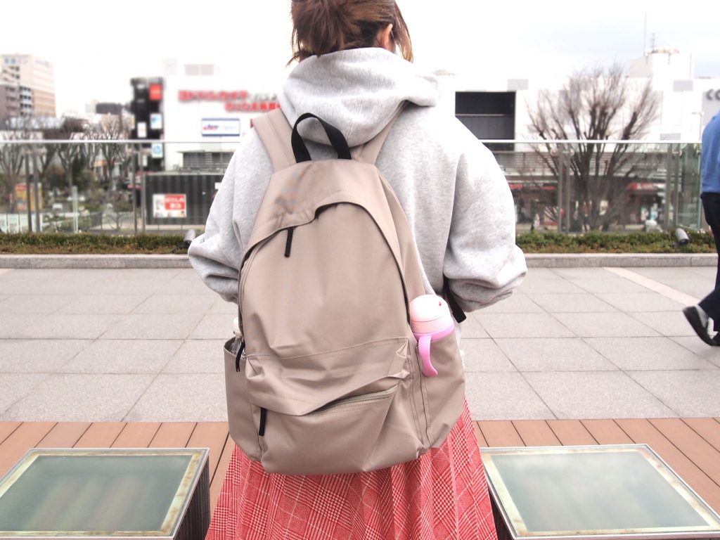 マザーズバッグに大活躍！無印良品の「肩の負担を軽くする 撥水 リュックサック」って？
