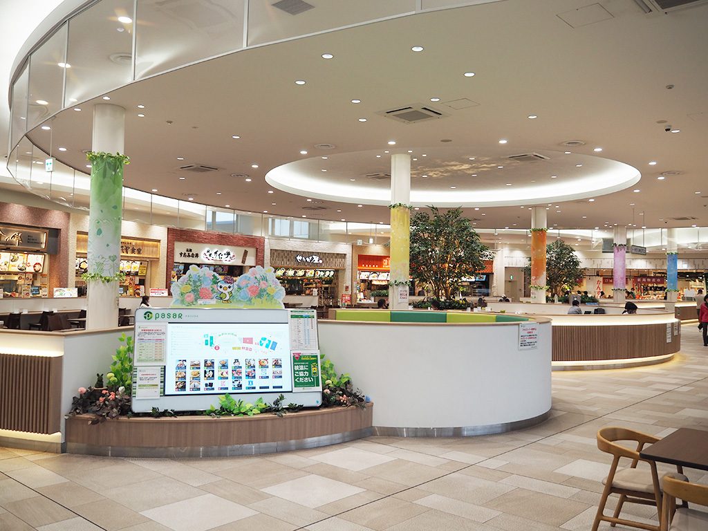 真新しい広々とした開放的な空間/蓮田SA【上り】（Pasar蓮田）（埼玉県/蓮田市）