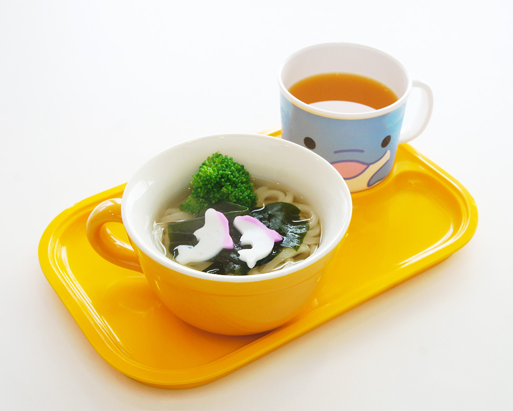 お子様うどん（オレンジジュース付）/城崎マリンワールド（兵庫県/豊岡市）