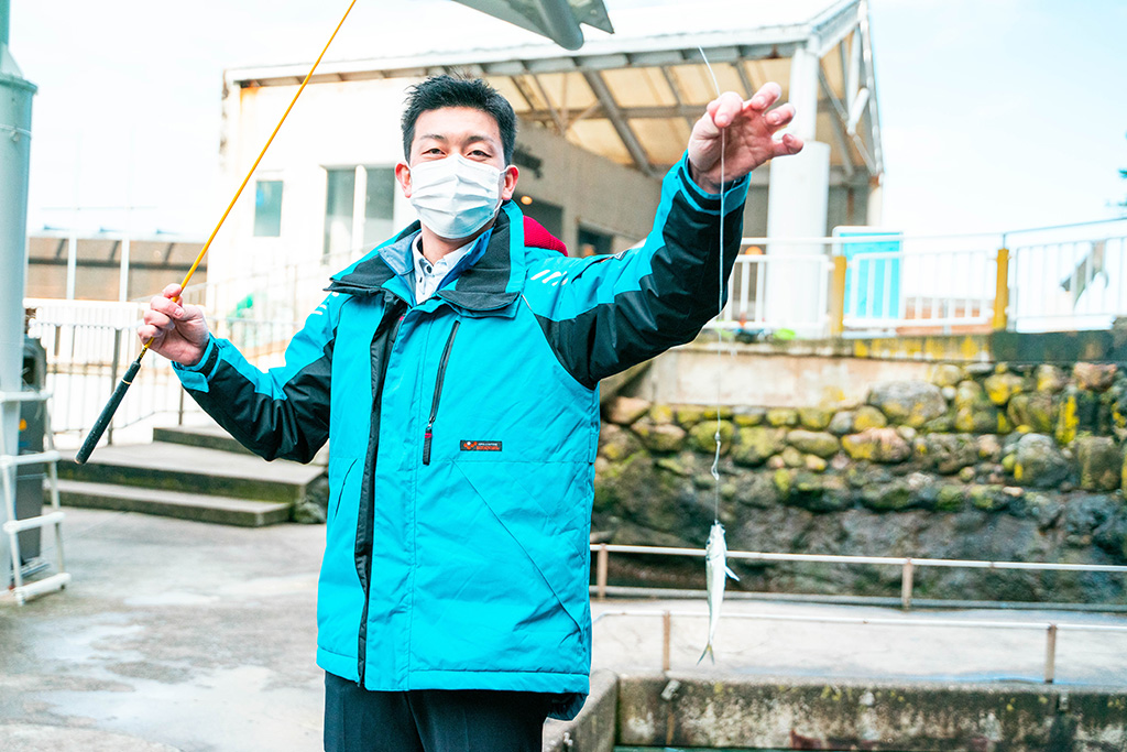 営業部の藤岡さん/城崎マリンワールド（兵庫県/豊岡市）