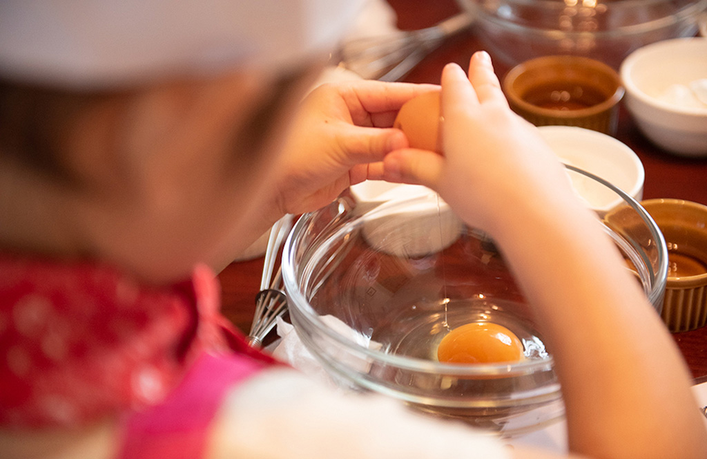 クッキングスクール「リトルシェフクッキング」の様子