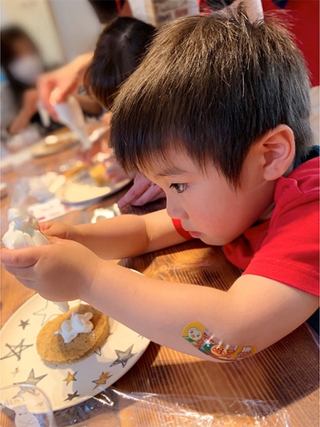 クッキングスクール「リトルシェフクッキング」の様子