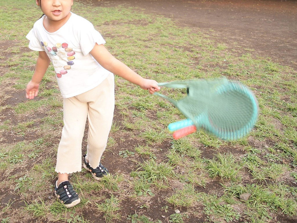 無印良品のコットンメッシュバッグ
