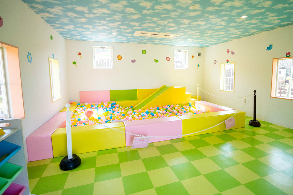 「お城のゆめいろゆうえんち」のボールプール/シルバニアパーク（ハーベストの丘）（大阪府/堺市）