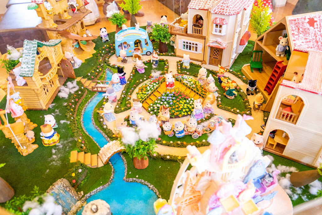 現行商品でシルバニアパークを再現/シルバニアパーク（ハーベストの丘）（大阪府/堺市）