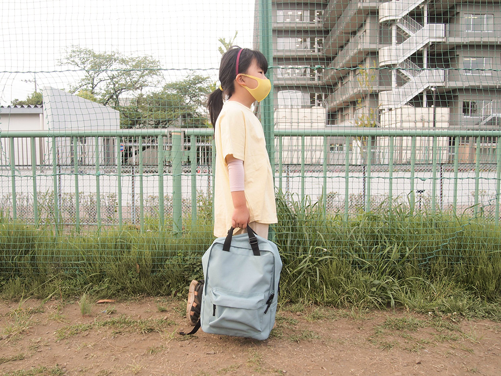 手持ちバッグとして/無印良品「手提げとしても使えるリュックサック」