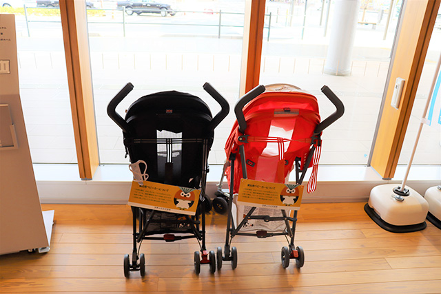 貸出用ベビーカー/和歌山市民図書館(和歌山県)