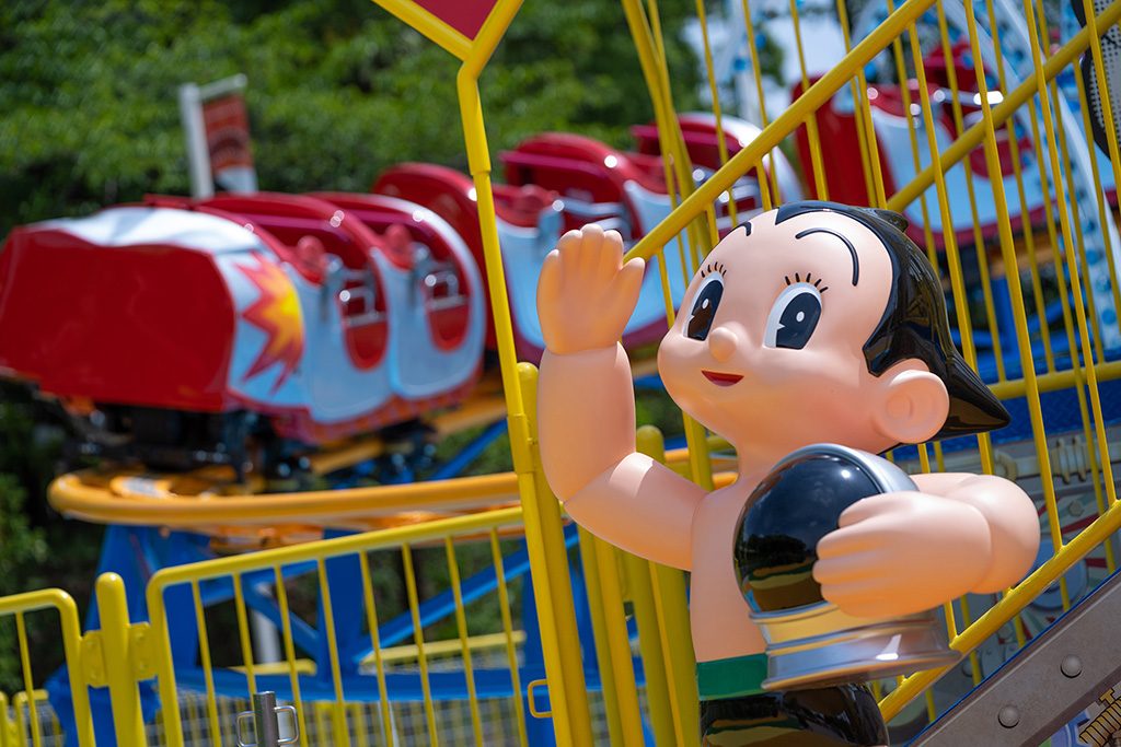 鉄腕アトムのコースター「アトムの月面旅行」/西武園ゆうえんち（埼玉県/所沢市）
