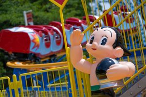 西武園ゆうえんちリニューアル特集！ ゴジラや鉄腕アトムの乗り物やグッズ編