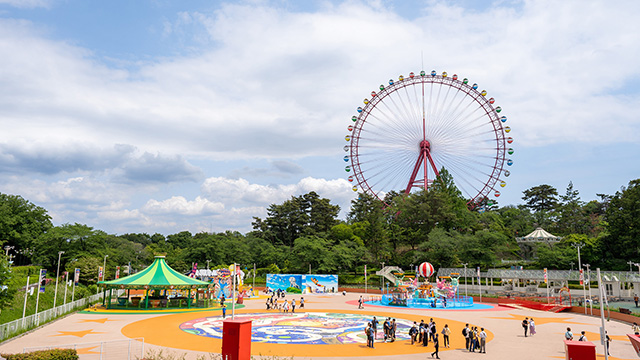 「レッツゴー! レオランド」の全景/西武園ゆうえんち(埼玉県/所沢市)