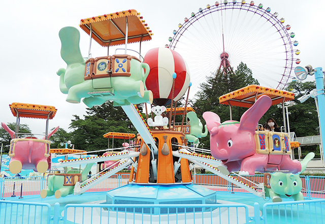 【乗り物】飛べ! ジャングルの勇者レオ/西武園ゆうえんち(埼玉県/所沢市)