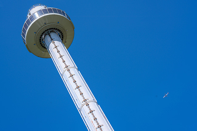 【乗り物】富士見天望塔/西武園ゆうえんち(埼玉県/所沢市)