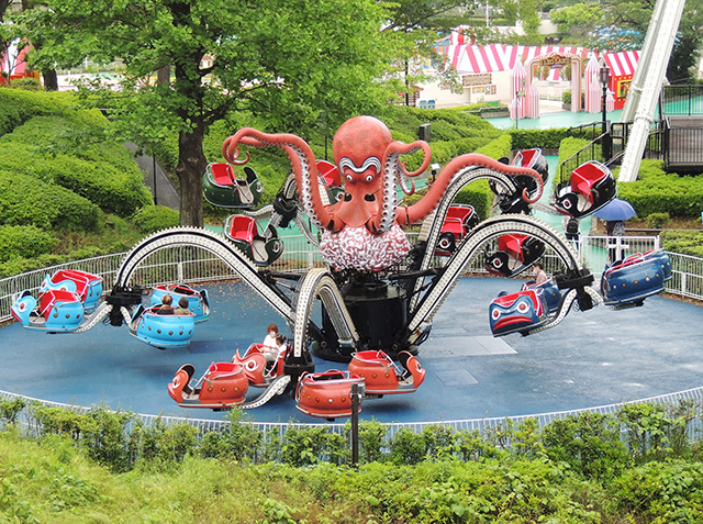 【乗り物】オクトパス・アドベンチャー/西武園ゆうえんち(埼玉県/所沢市)