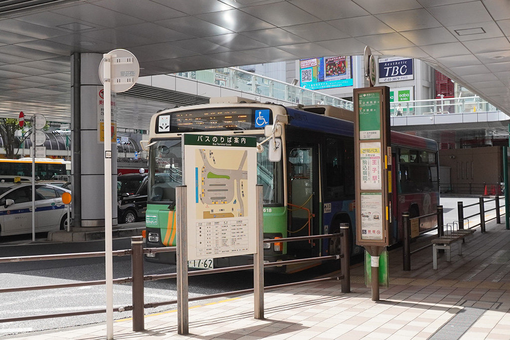 都営バス　北千住駅前停留所/新田さくら公園（東京都/足立区）