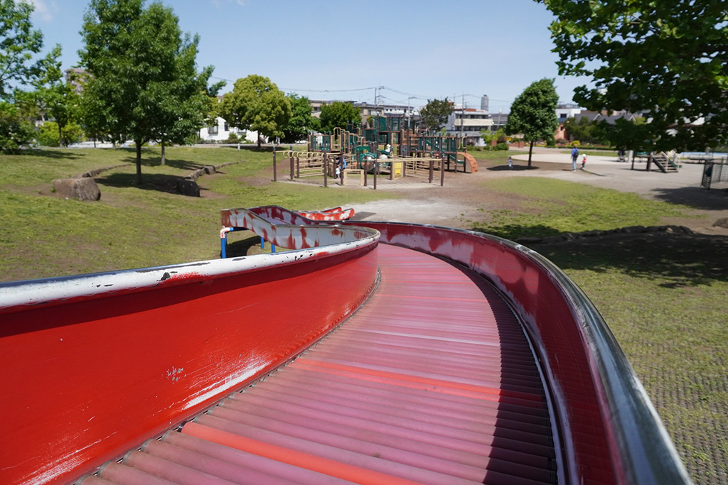 ローラー滑り台/新田さくら公園（東京都/足立区）