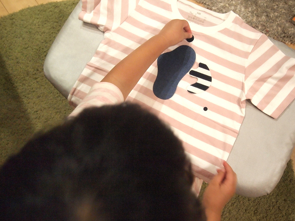 無印良品│「残反を再利用した天竺ピース」でオリジナルTシャツづくり