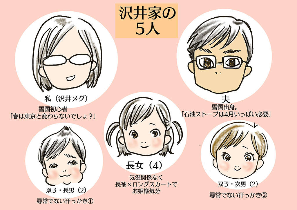 富山移住生活│沢井家の5人