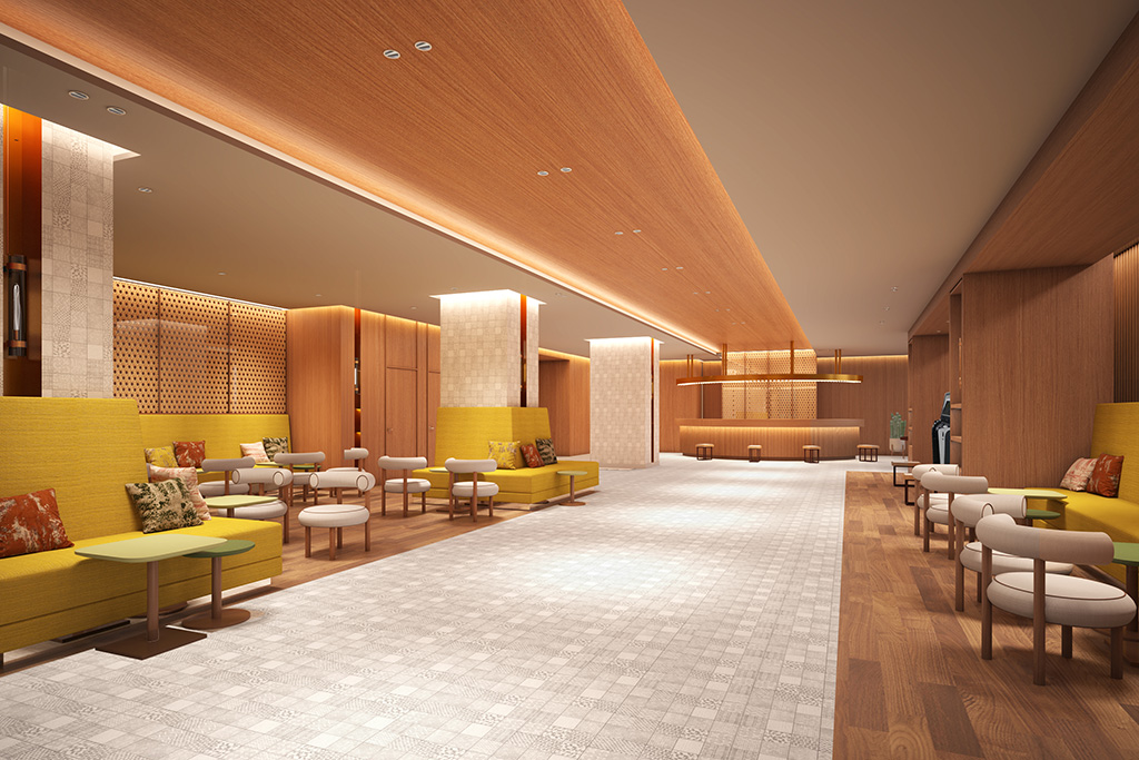 虹館1階ロビー/別府温泉 杉乃井ホテル(大分県/別府市)