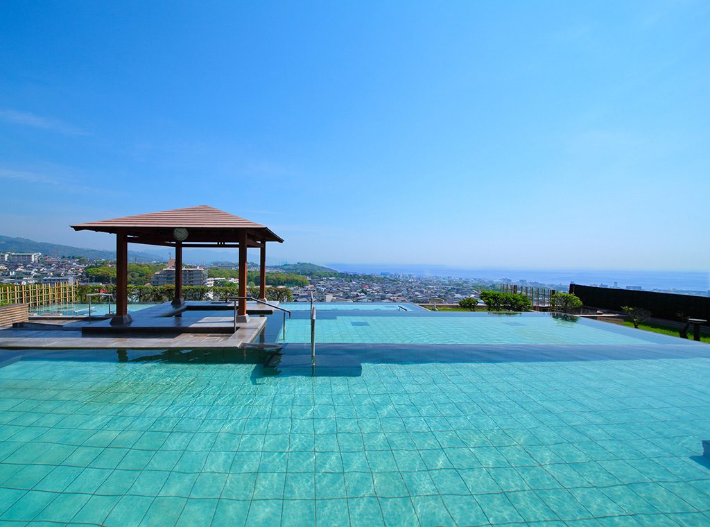 大展望露天風呂　棚湯/別府温泉 杉乃井ホテル（大分県/別府市）