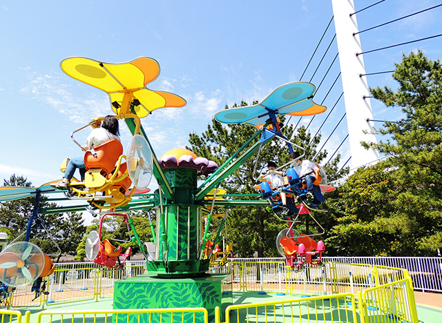 新アトラクション「バタフライダー」/横浜・八景島シーパラダイス(神奈川県/横浜市)