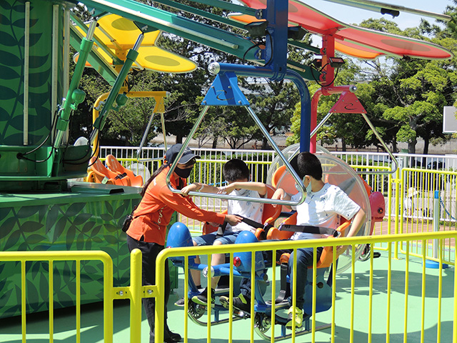 新アトラクション「バタフライダー」/横浜・八景島シーパラダイス(神奈川県/横浜市)