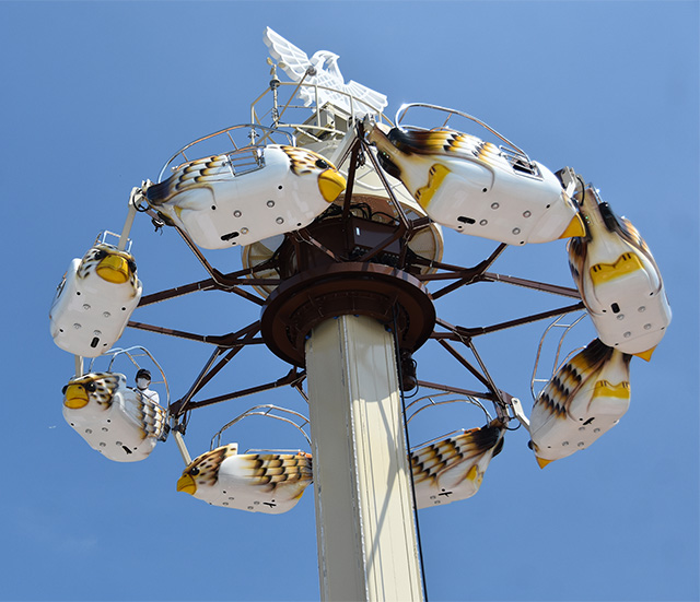新アトラクション「フライトイーグル」/横浜・八景島シーパラダイス(神奈川県/横浜市)