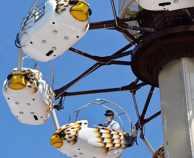 新アトラクション「フライトイーグル」/横浜・八景島シーパラダイス(神奈川県/横浜市)