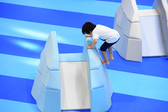 「あそべんちゃあ」で遊ぶ様子/横浜・八景島シーパラダイス(神奈川県/横浜市)