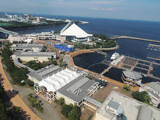シーパラダイスタワーからの眺め/横浜・八景島シーパラダイス(神奈川県/横浜市)