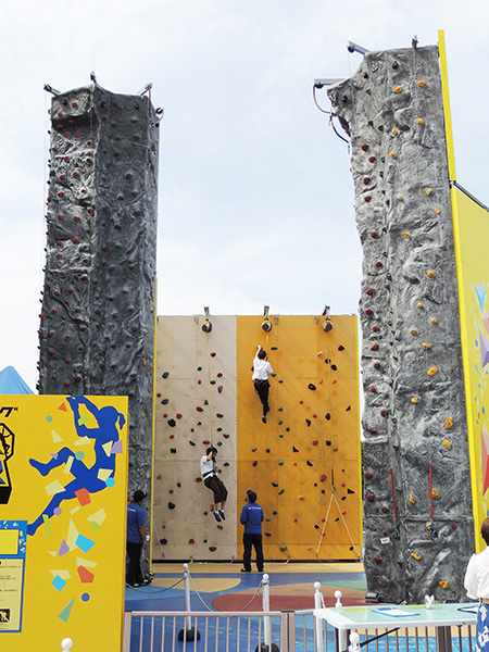 青空クライミング ロックンロック/横浜・八景島シーパラダイス(神奈川県/横浜市)