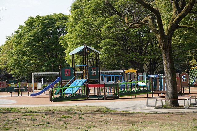 複合遊具/都立砧公園（東京都/世田谷区）