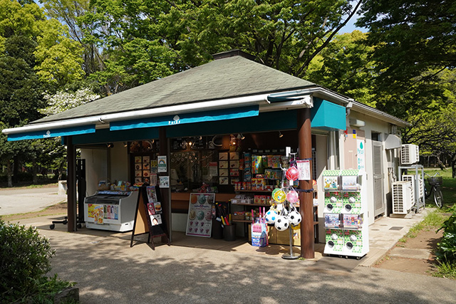 公園内の売店/都立砧公園（東京都/世田谷区）