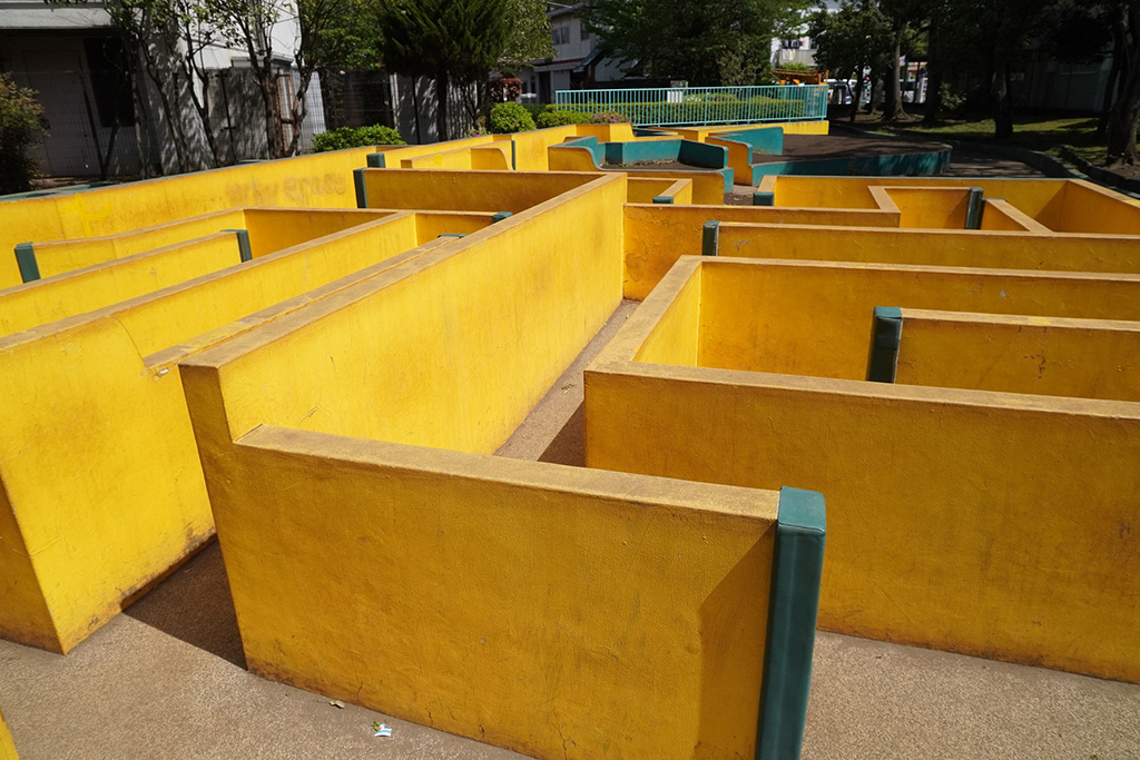 「迷路の遊び場」/羽根木公園（東京都/世田谷区）