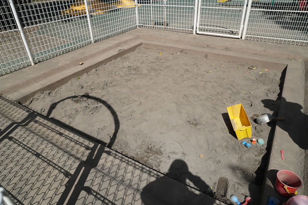 「児童遊園」の砂場/羽根木公園（東京都/世田谷区）