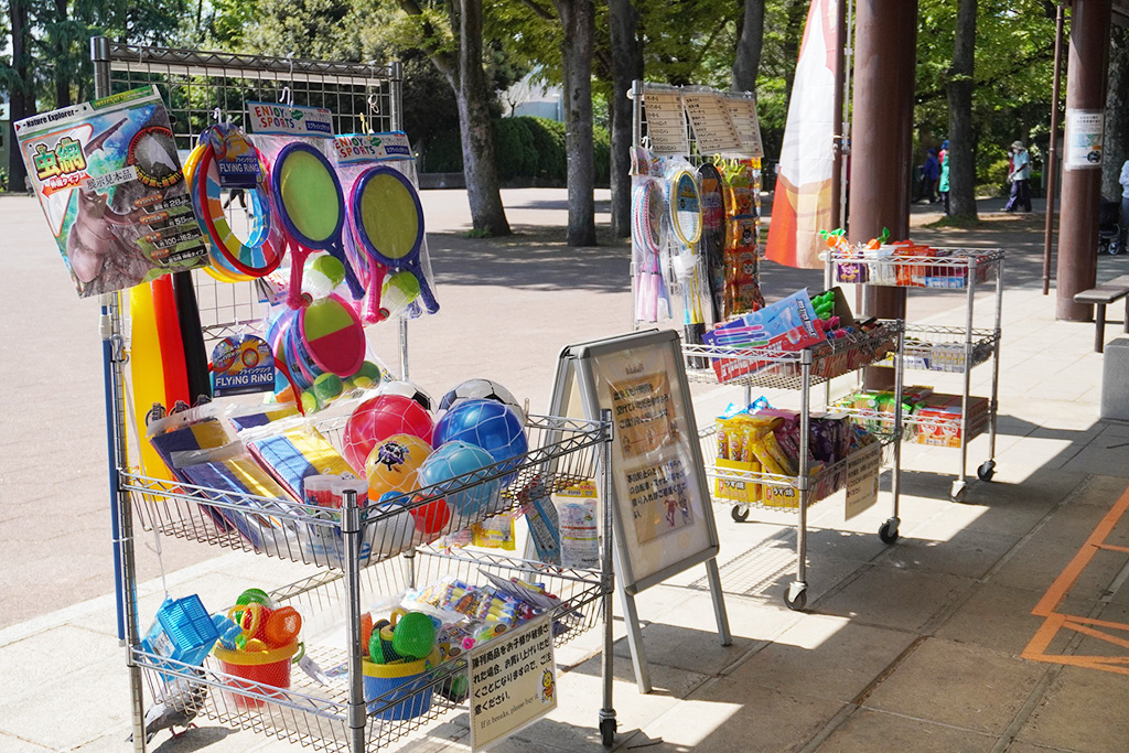 噴水広場の売店/世田谷公園（東京都/世田谷区）
