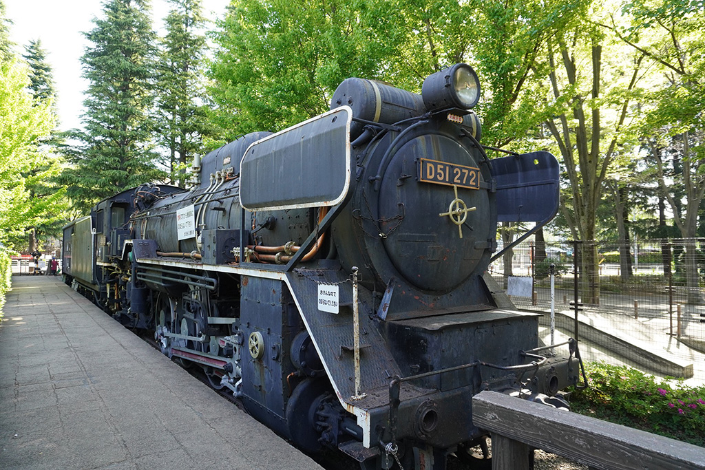 D51形蒸気機関車272号機/世田谷公園（東京都/世田谷区）
