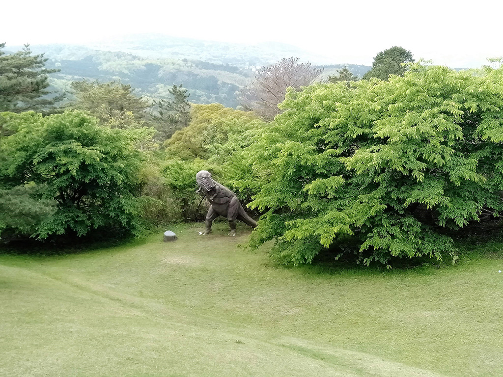 「恐竜広場」/恐竜広場（小室山公園内）（静岡県/伊東市）