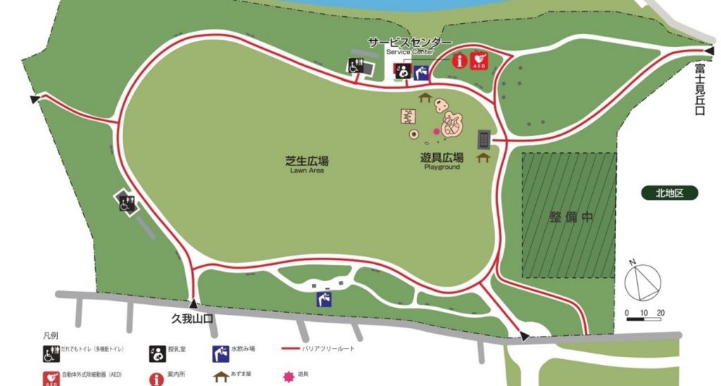 パークマップ/都立高井戸公園（東京都/杉並区）