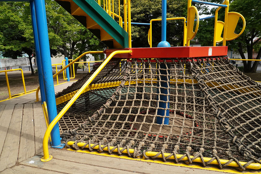 ネット遊具/都立和田堀公園（東京都/杉並区）