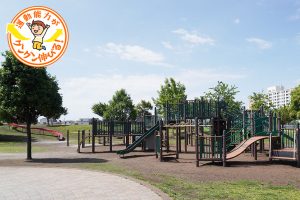 複合遊具とローラー滑り台の無限ループ!? 新田さくら公園(足立区)の遊具広場に大興奮!