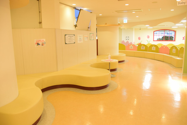 広めの休憩エリア/東京ドームシティ「アソボ~ノ!」(東京都/文京区)