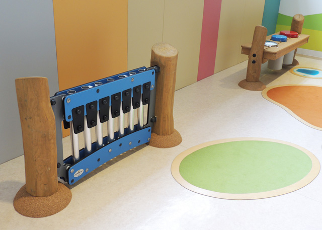 「アドベンチャーオーシャン」のミュージックエリア/東京ドームシティ「アソボ~ノ!」(東京都/文京区)