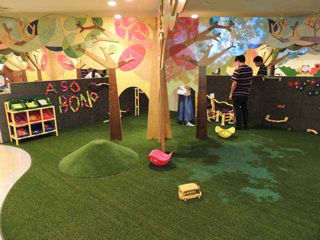 森のエリア「トイフォレスト」のアニアエリア/東京ドームシティ「アソボ~ノ!」(東京都/文京区)