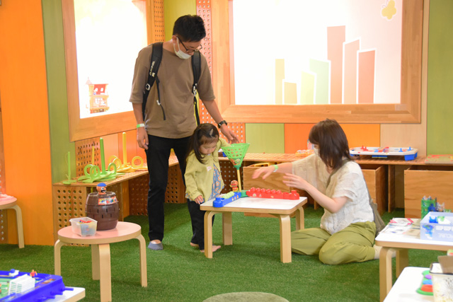 森のエリア「トイフォレスト」のゲームエリア/東京ドームシティ「アソボ~ノ!」(東京都/文京区)