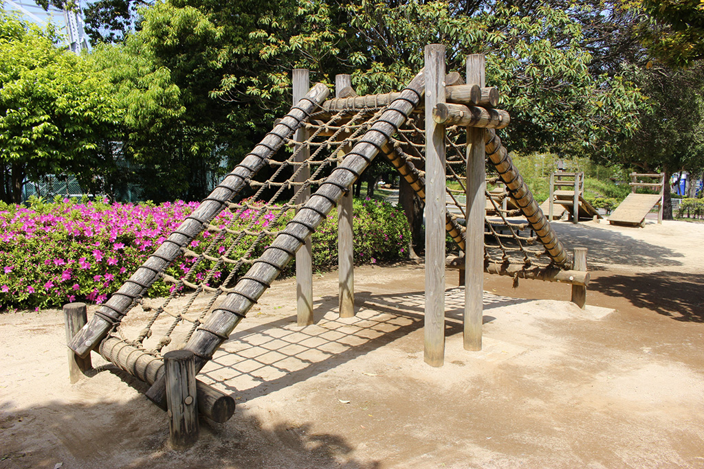 「坂道ネット」／総合レクリエーション公園（東京都／江戸川区）