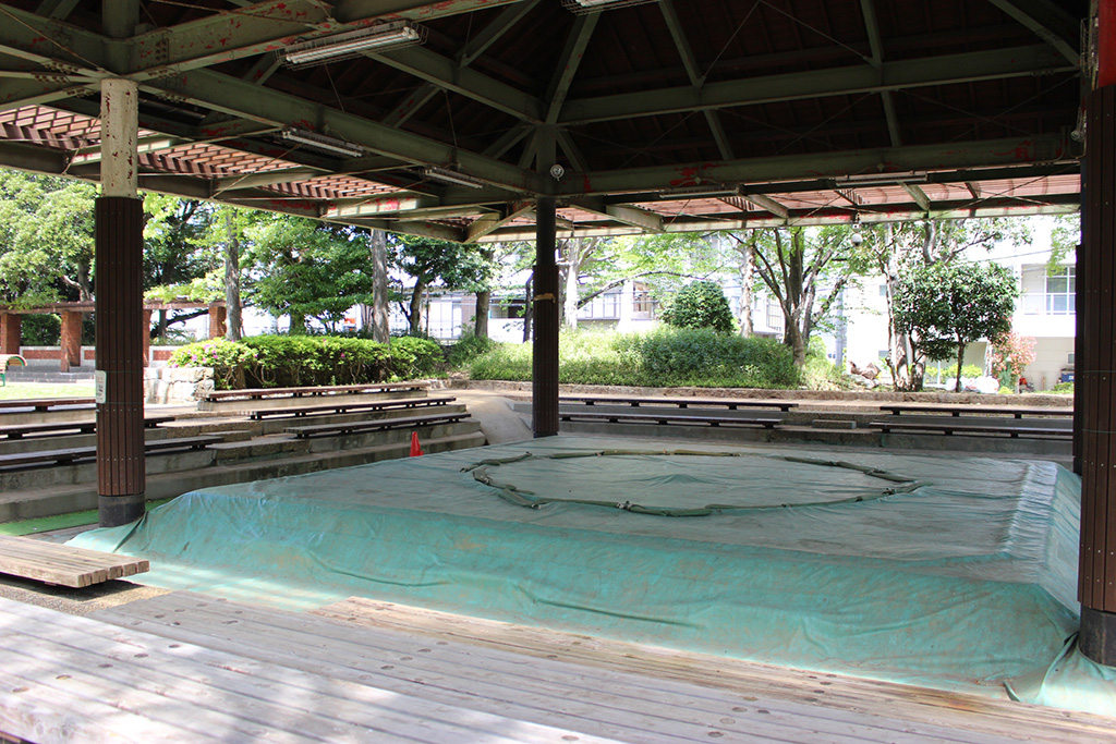 「相撲場」／総合レクリエーション公園（東京都／江戸川区）