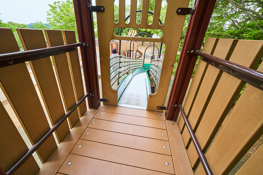 ローラーすべり台（複合遊具：大）/稲城中央公園（東京都/稲城市）