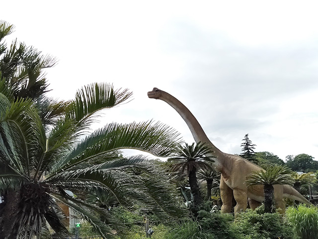 ブラキオサウルス/伊豆ぐらんぱる公園（静岡県/伊東市）
